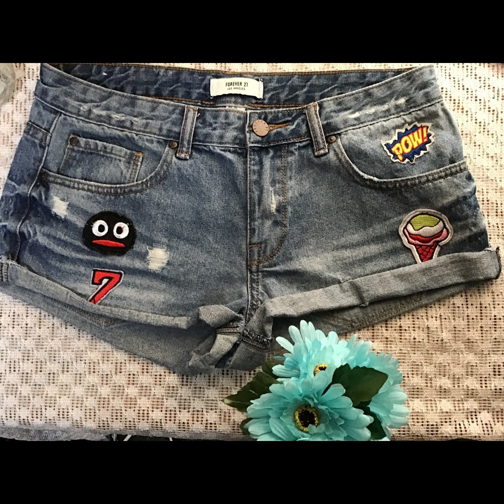 Women’s Denim Shorts US Size 28in Forever 21